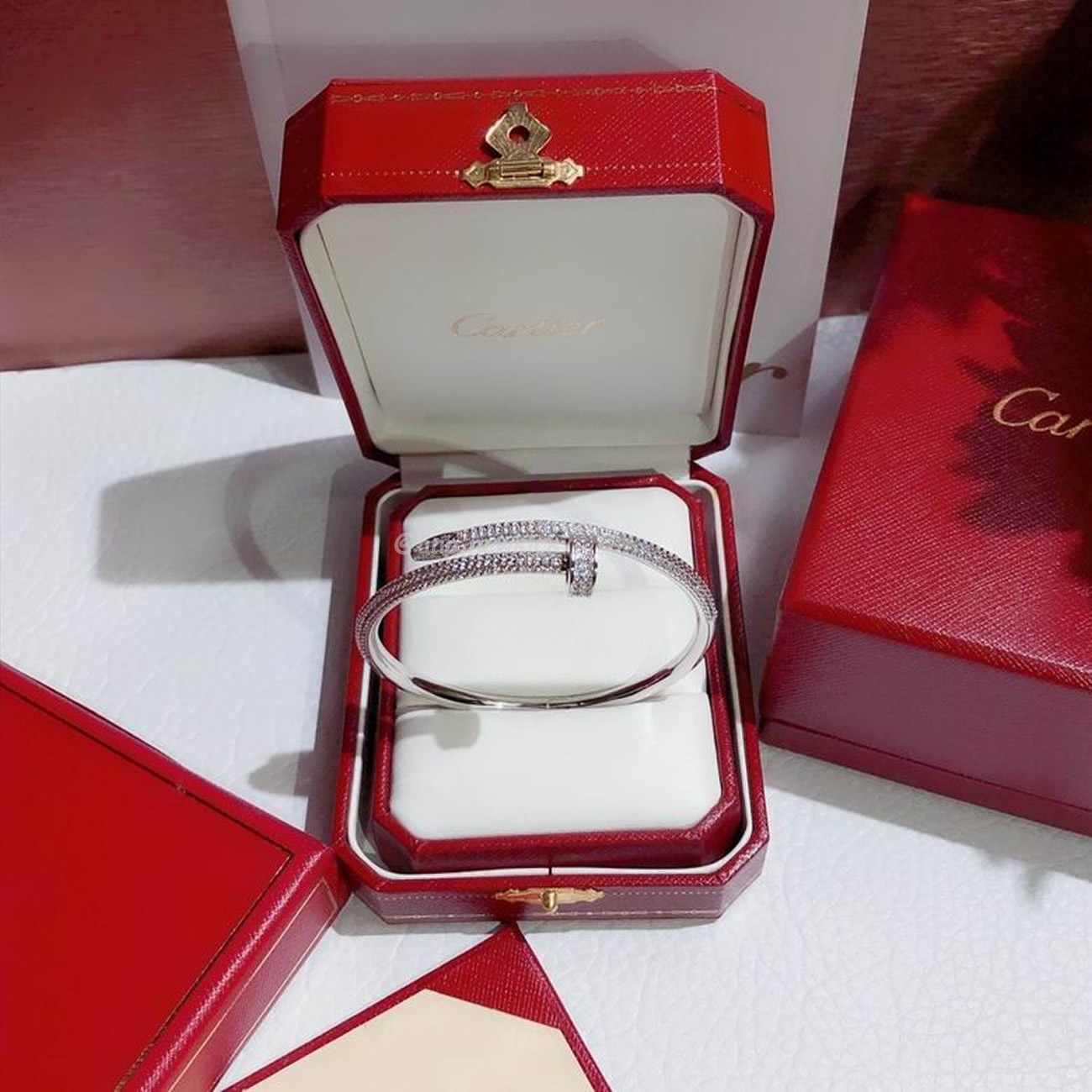 Cartier Bracelet Juste Un Clou Bracelet 18k Rose Gold (2) - newkick.vip